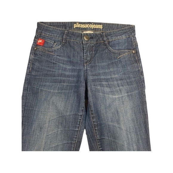 Parasuco Mid Rise Blue Jeans - Picture 6 of 9